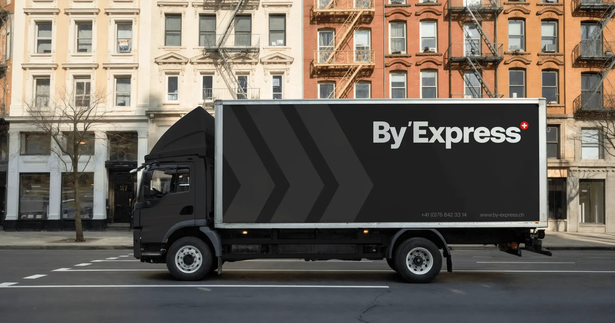 Transport routier en Suisse - Camion By'Express